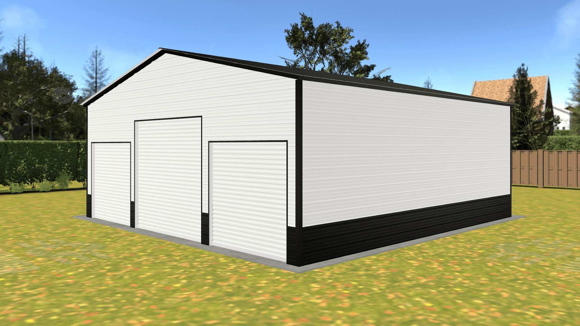 Garages in the Woods