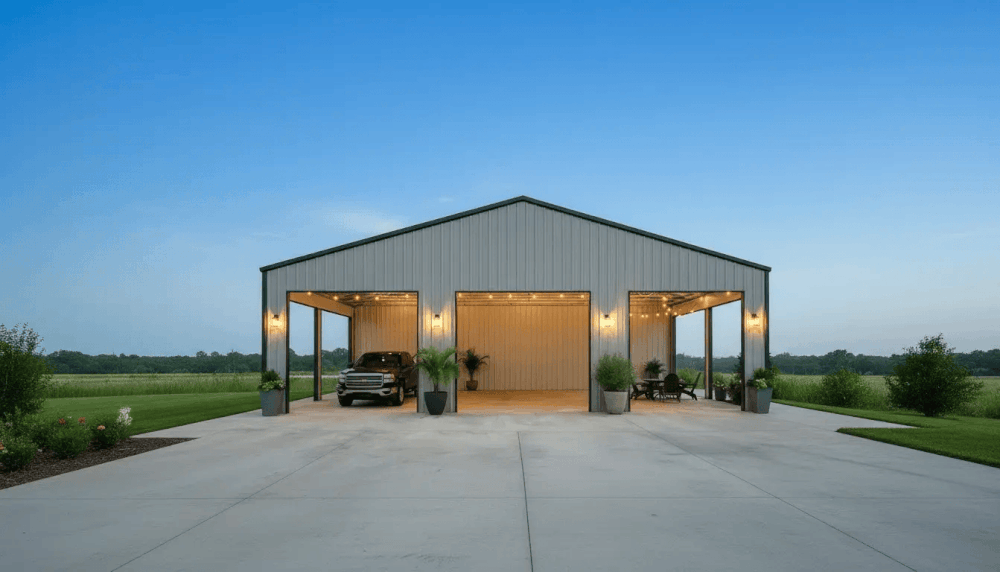 Three Car Carports
