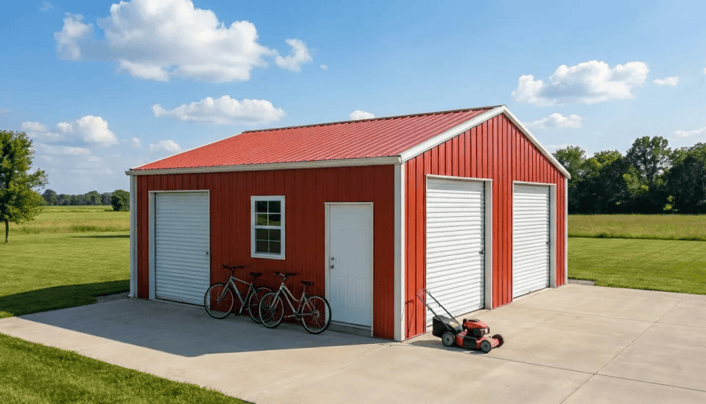 Two Car Garage