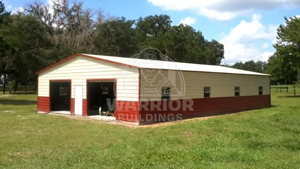 40x60x9 Large Metal Storage Building