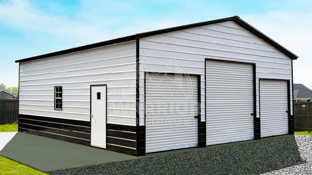30x30x11 Vertical Roof Garage