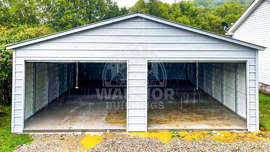 24x30x9 Two Car Garage