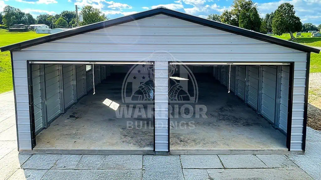 24x35x10 Double Garage