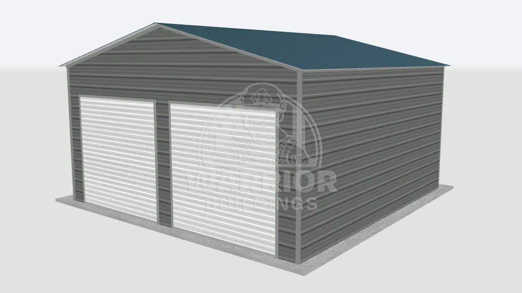 20x20x10 Two Car Storage Garage