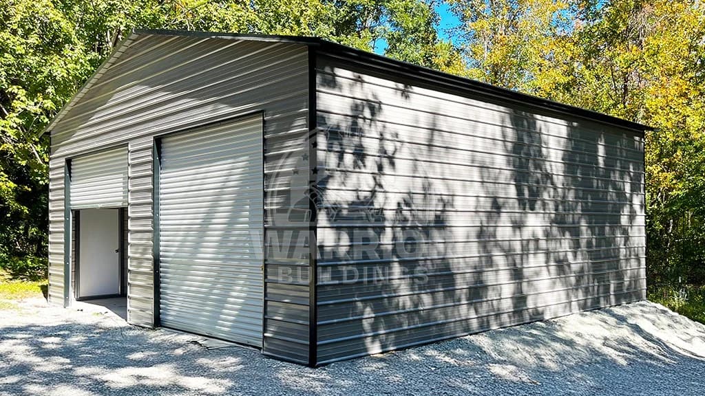 30x35x12 Steel Garage